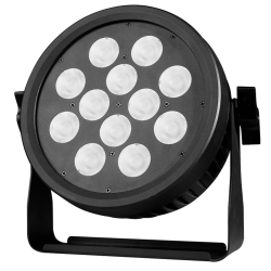 LIGHT4ME CREE ALU HEXA PAR 12 reflektor par oświetlenie sceniczne efekt świetlny 12x18W RGBWA-UV SMD LED 6w1