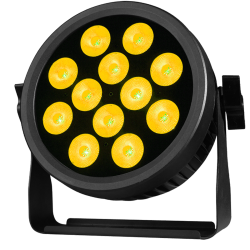 LIGHT4ME CREE ALU HEXA PAR 12 reflektor par oświetlenie sceniczne efekt świetlny 12x18W RGBWA-UV SMD LED 6w1