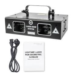 LIGHT4ME LASER RGB GEOMETRIC 350mW