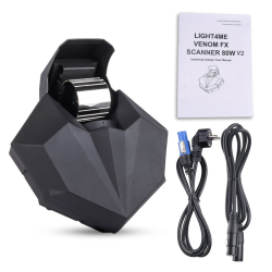 LIGHT4ME VENOM FX SCANNER 80W V2 efekt świetlny LED oświetlenie dyskotekowe klubowe