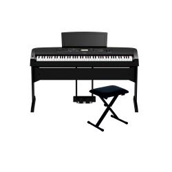 YAMAHA DGX-670B Pianino z aranżerem cały komplet + ławka